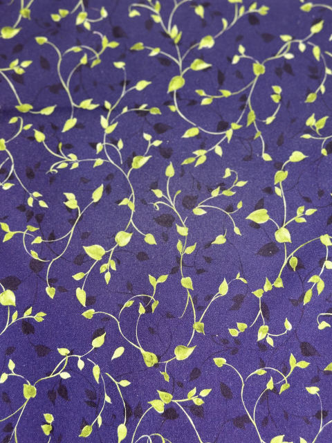 Violet Vine fabric