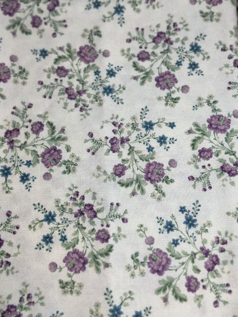 Violet Posy fabric