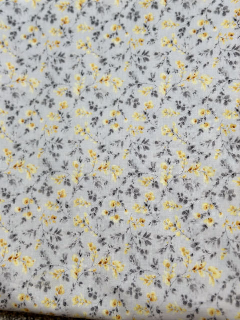 Buttercup Ditsy fabric