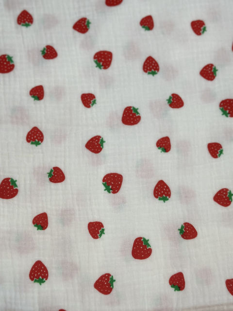 Wild Strawberries fabric