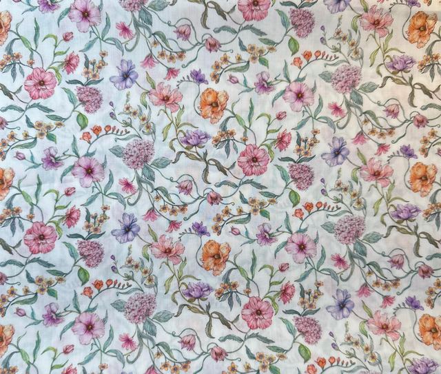 Cottage Garden Chintz fabric